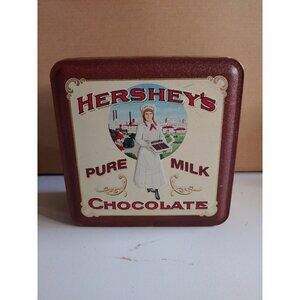 Vintage Hershey's Pure Milk Chocolate Collectors Tin